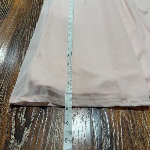 David’s Bridal Girls Size 12 Pink One Shoulder Strap L - Picture 6 of 6